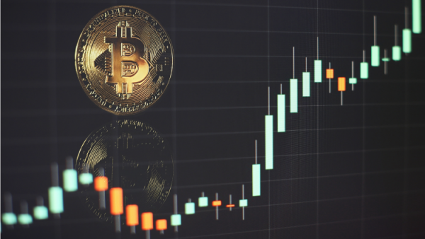 Przykładowa transakcja Bitcoin na platformie XTB wykres bitcoina
