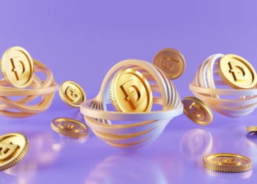 a group of gold coins