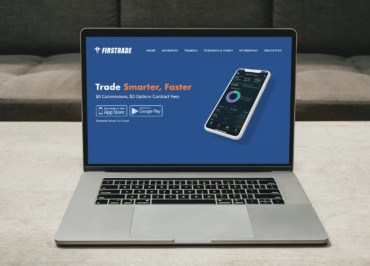 a laptop with a blue screen